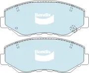 Bendix General CT Front Brake Pad Set for Honda CR-V RD, RD7 2.4L K24A1 Petrol 2 (for: Honda)