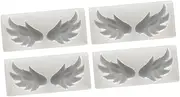 ABOOFAN Polymer Clay Angel Wings Silicone Mold Set Jewelry Making Molds