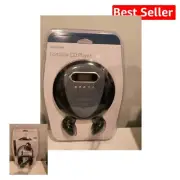 Portable CD Player with 60 Sec Skip Protection & Headphones - Lightweight Audio