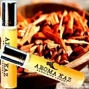 Amber & Sandalwood Perfume Roll-On Fragrance Oil Luxury Vegan/Cruelty-Free