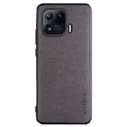 2PC Case for Oneplus 8T Coque Luxury Textile PU Leather Skin Soft TPU Hard PC Phone Cover Case Funda