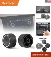 Rear Radio Audio Volume Control Knobs 2PCS, Stereo Knob Buttons Replacement f...