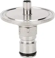 3 Clamp Ball Lock Adapter, 1.5 Inch Stainless Steel Post Converter for Brewing, Homebrew Keg Fitting, Pressure Resistant Fermenter Conversion Kit
