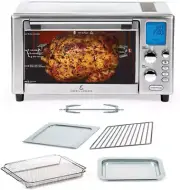 Everyday 360 Stainless Steel Air Fryer, 360° Quick Cook Technology