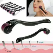 Titanium Micro Needle Skin Care Beard Hair Regeneration Growth Derma Roller