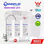 7 Stage Undersink High Alkaline Reverse Osmosis Water Filter System 150G pH 9+
