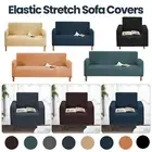 Sofa Covers Seater 1 2 3 4 Elastic Settee Stretch Slipcover Couch Protector