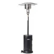 Mimosa Black Matte Lava Outdoor Gas Patio Heater