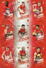 2020 SELECT FOOTY STARS : AFL JIGSAW PUZZLE CARDS - SYDNEY