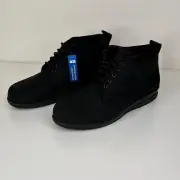SAS Women’s Gretchen Black Moon Dust Chukka Boots 10.5S Nubuck Lace-Up