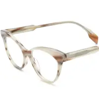 在飛比找蝦皮商城精選優惠-新款多色拼料貓眼板材眼鏡框男女同款眼鏡可配鏡鏡架