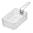 Versatiles Folded Fry Basket Camping Equipment Deep Fryer Pots Frying Basket