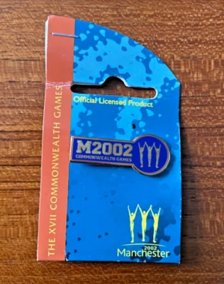 Manchester 2002 Commonwealth Games Pin- Official Licensed Product