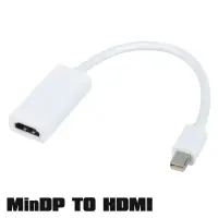 在飛比找蝦皮商城優惠-Mini DP to HDMI 轉接線 支援 Mac 微軟 