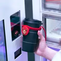在飛比找momo購物網優惠-【Bone 蹦克】環保杯綁 飲料提袋杯套(一卡通 iPass