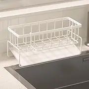 Songholee 2 Tier Dish Drying Rack for Kitchen Counter, Dish Racks with Drainboard Set, Rustproof Dish Drainer with Cutlery Utensil Rack & Holders,for Kitchen Storage and Organisation (White,)