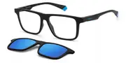 Polaroid PLD 2131/CS Polarized 0VK/5X Men's Glasses Black Size 55 - Private Health Rebate - Blue Light Block Available