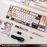 GRAY RAVEN：PUNISHING RGB Hot Swappable Mechanical keyboard USB/2.4G/Wireless 89