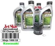 For Kawasaki Ninja 1000 SX ZX1000 Ninja SX 1000 Synthetic Oil Change Kit Washer