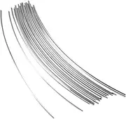ibasenice 25pcs Guitar Fret Wire Supplies 2.4mm Curved Metal Wire for Guitar Construction