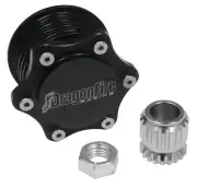 DragonFire Racing Steering Wheel Hubs For Polaris RZR XP Turbo S 2018-2021 Black