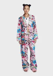 [NGOrder] Anime Long Sleeve Shirt And Trouser Set