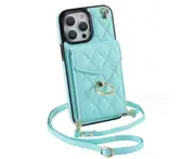 J10 PU Leather Wallet Phone CaseCrossbody Bag Card Pocket for iPhone 14 6.1 inch