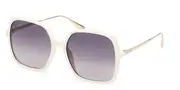 Max & Co. MO0010 21B Women’s Sunglasses White Size 57