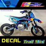 貼紙貼花 MINI TRAIL MOTORCYCLE SK110 ENGINE 110CC FULL BODY PLUS