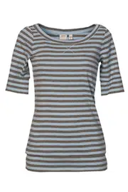 Stripe 1/2 Slv Tee--ESP-22N947
