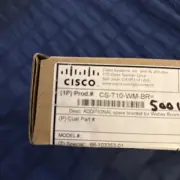 CS-T10-WM-BR= Cisco Factory Sealed