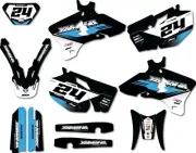 Yamaha WRF 450 2005 2006 Full custom graphics kit CHASE style stickers decals