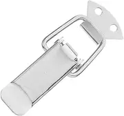 Tofficu Stainless Steel Spring Loaded Latch for Luggage Durable Toggle Mechanism for Toolboxes Cases and Travel Bags Convenient Operation and Stylish Design