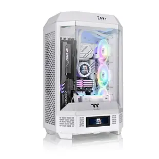 【Thermaltake 曜越】3.9 LCD 擴充螢幕 The Tower 300及Ceres 330繡球花藍專用(AC-073-OO1NAN-A1)