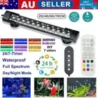 20-80cm Aquarium Light Lighting Full Spectrum Aqua Plant Fish Tank Bar LED Lamps