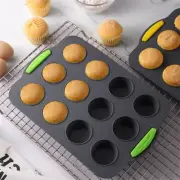 Silicone Mini Muffin Pan Flexible Muffin Tin Microwave Safe Dishwasher Safe