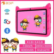 7 Inch Kids Tablet Android 13 4GB RAM 64GB ROM Dual Camera 4000mAh 5G WiFi 4000M