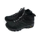 MERRELL MOAB FST 2 MID GTX 運動鞋 健行鞋 黑色 女鞋 黃金大底 ML599534 NO035