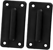 LOPUNER 2Sets Wall Mounted Retractable Barrier for Crowd Control Versatile Receiver for Stanchions and Barriers Compact Design for Easy Storage