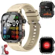 QX11 Smart Watch (Answer/Make Calls), 1.96 Smart Watches for Men 420mAh Big Batt