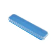 Tableware Storage Box Travel Picnic Protable PP Spoon Fork Organization Case 5 Colour Optional blue