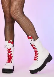 [Dolls Kill x Hello Kitty] Hello Kitty Untold Story Boots