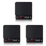 3X Kitchen Scale Weighing Precision Digital Coffee Scale Espresso with6483