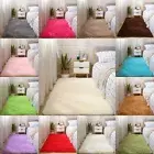 Plain Rugs Fluffy Carpet Shaggy Soft Large Pads Living Room Bedroom Pad Rug AU