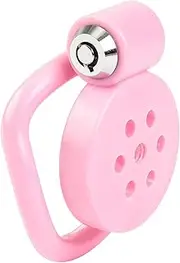 Male Flat Chastity Cage Chastity Lock With 7 Holes Penis Chastity Device Men Beginner Cage Bondage Cock Cage to Prevent Erection Adult Sex Toys