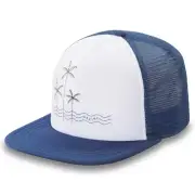 Brand New Dakine Ocean Breeze Trucker Hat Vintage Blue
