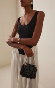 [Stella McCartney] Embroidered Patent Alter-Mat Mini Shoulder Bag