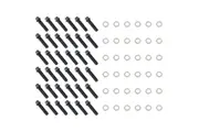 Weld Racing 16" 18-Hole Double Bead-Loc Bolt Kit Contains 36 12pt Bolts & Washers