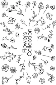 Temporary Tattoo,Flower HC-BB-860,Flower Tattoos,Lasts 1-2 Weeks,Real Tattoo Look,Water-Resistant,Resilience,18 x 11 cm