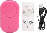 Eyelash Fan Dryer USB Charging Bladeless Handheld Portable Mini Lash Fan for Extension Glue Nail Polish (Pink)